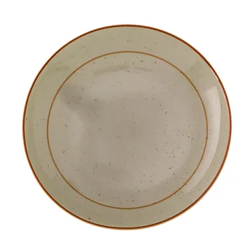 Rustikk deep plate green - 13 cm - Wik & Walsøe