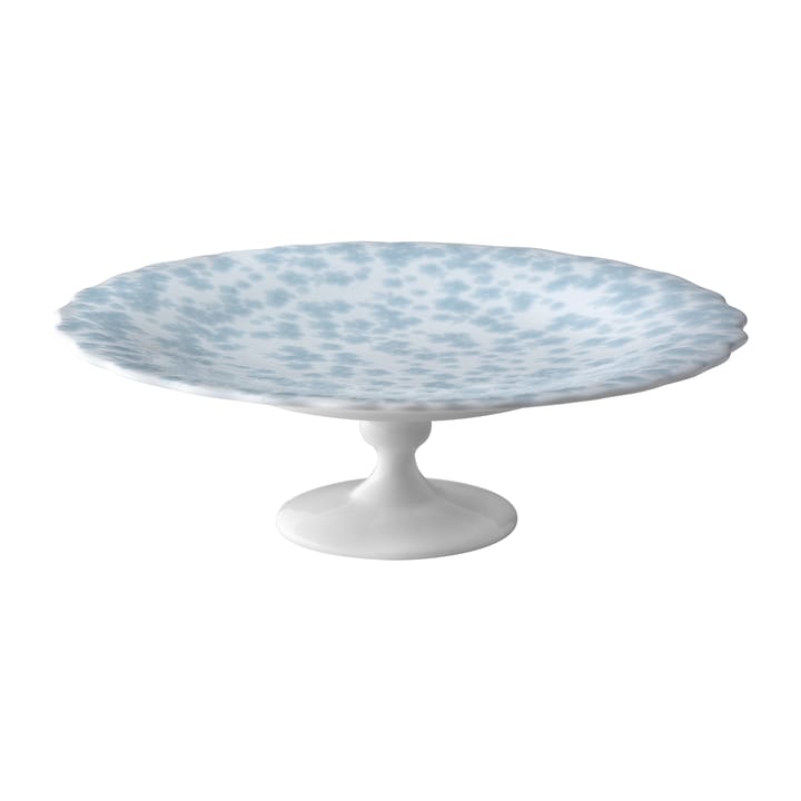 Slåpeblom cake platter Ø21 cm - Blue - Wik & Walsøe