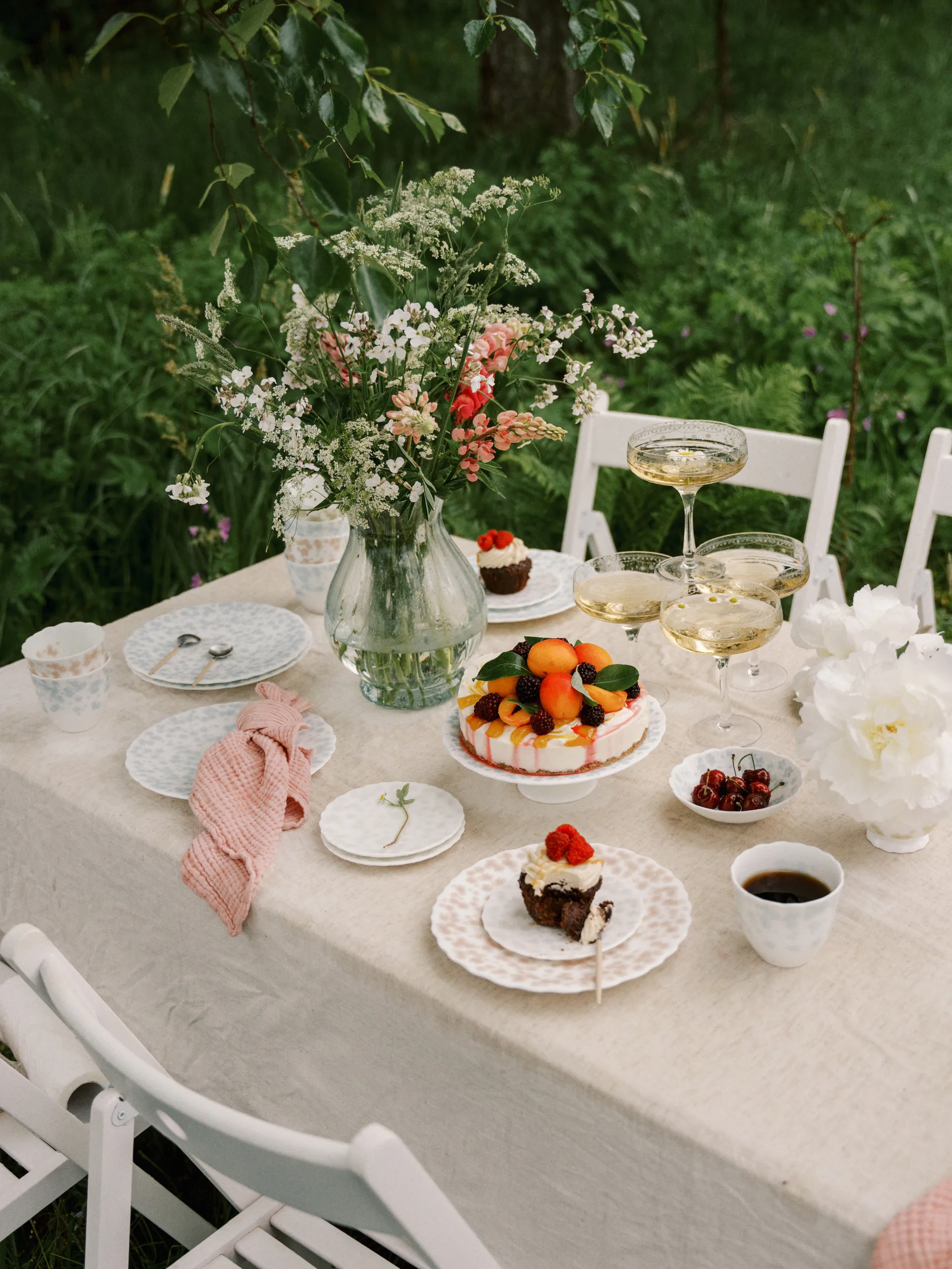 Slåpeblom cup 20 cl 2-pack, Blue Wik & Walsøe