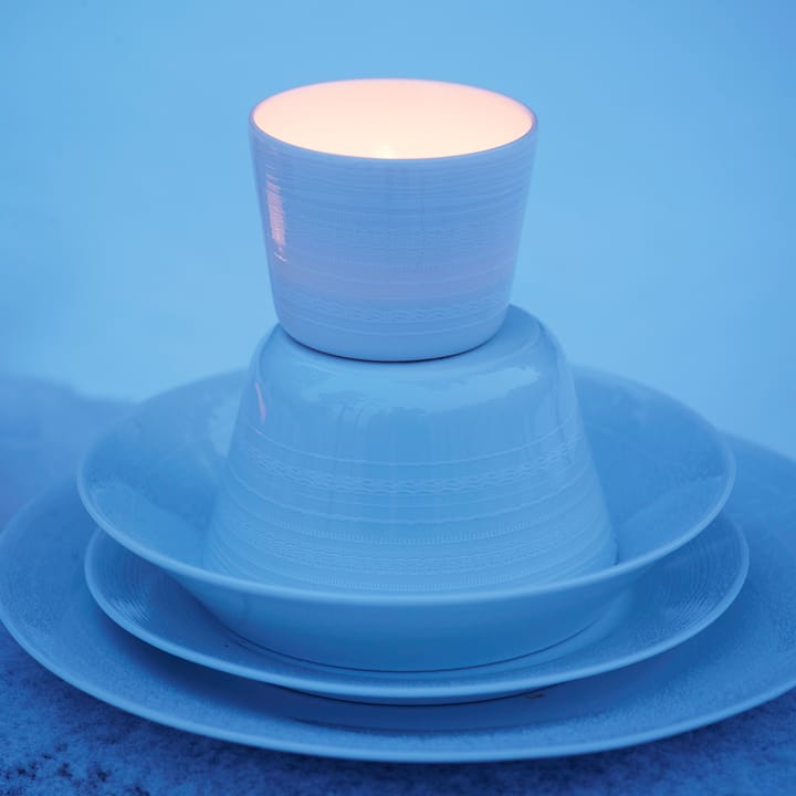 White wood deep plate, 21 cm Wik & Walsøe