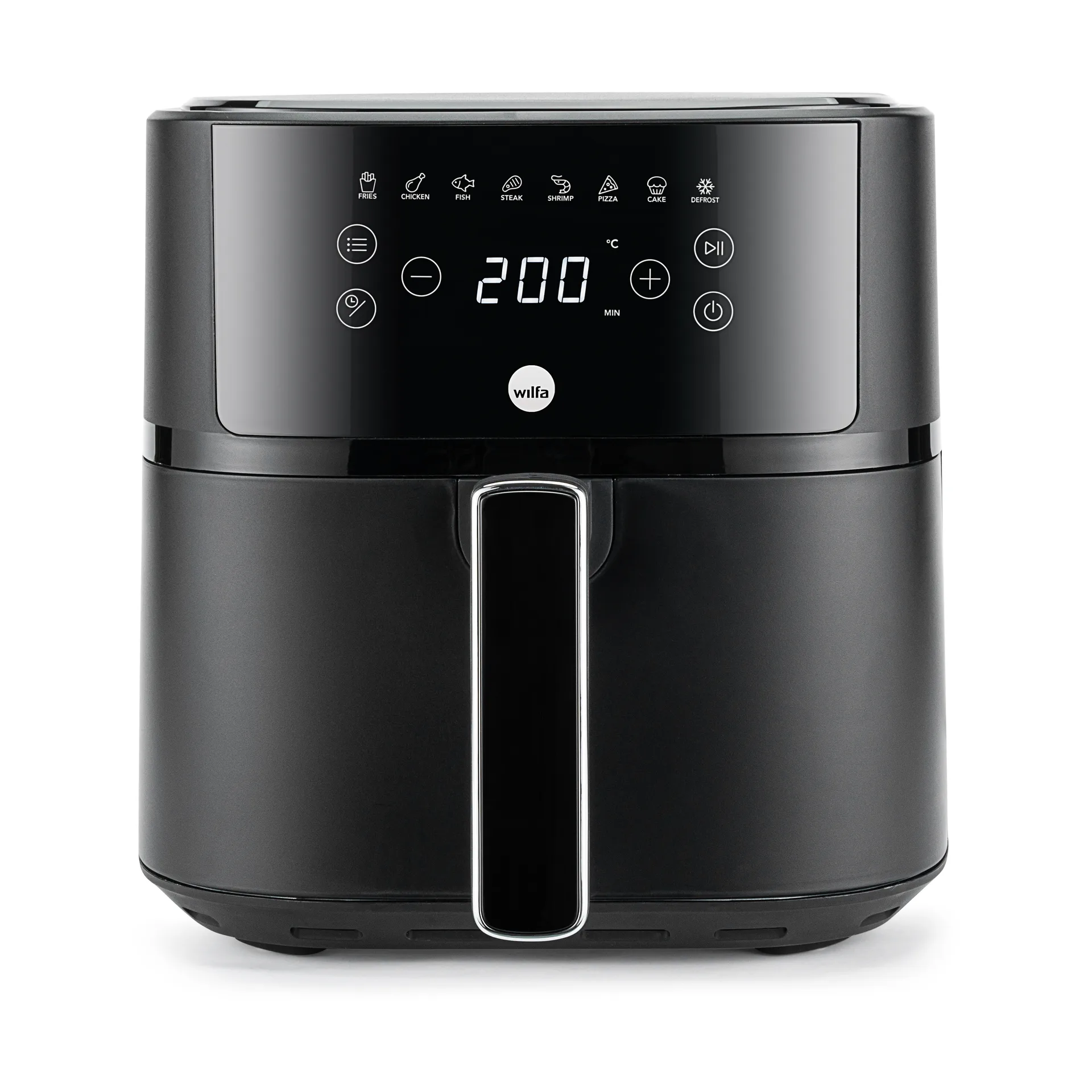 AF-60B daily airfryer 6 L, Black Wilfa
