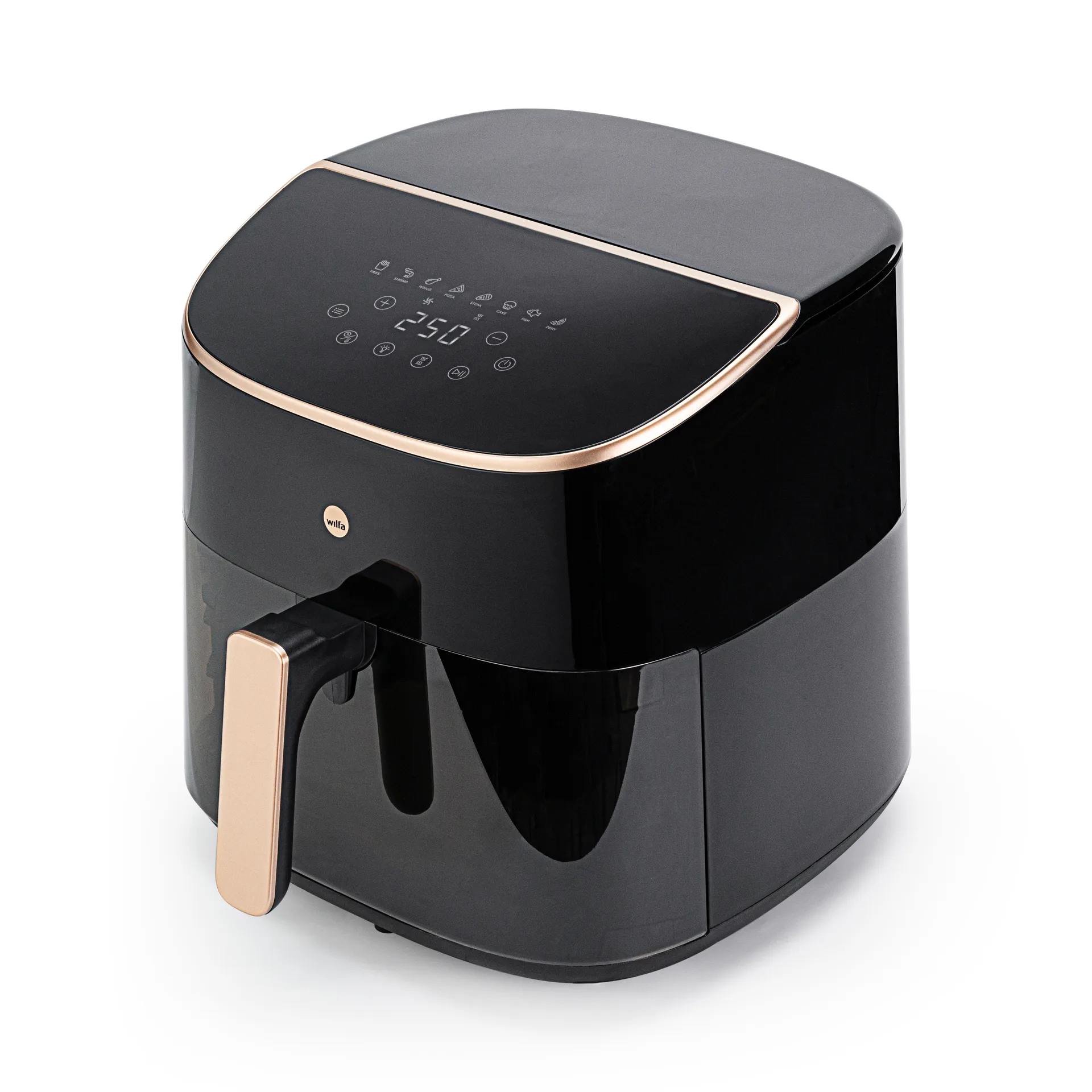 AFD-80 Split airfryer XL 8 L, Black Wilfa