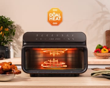 AFG-10 dualfry grill airfryer 10 L - Black - Wilfa