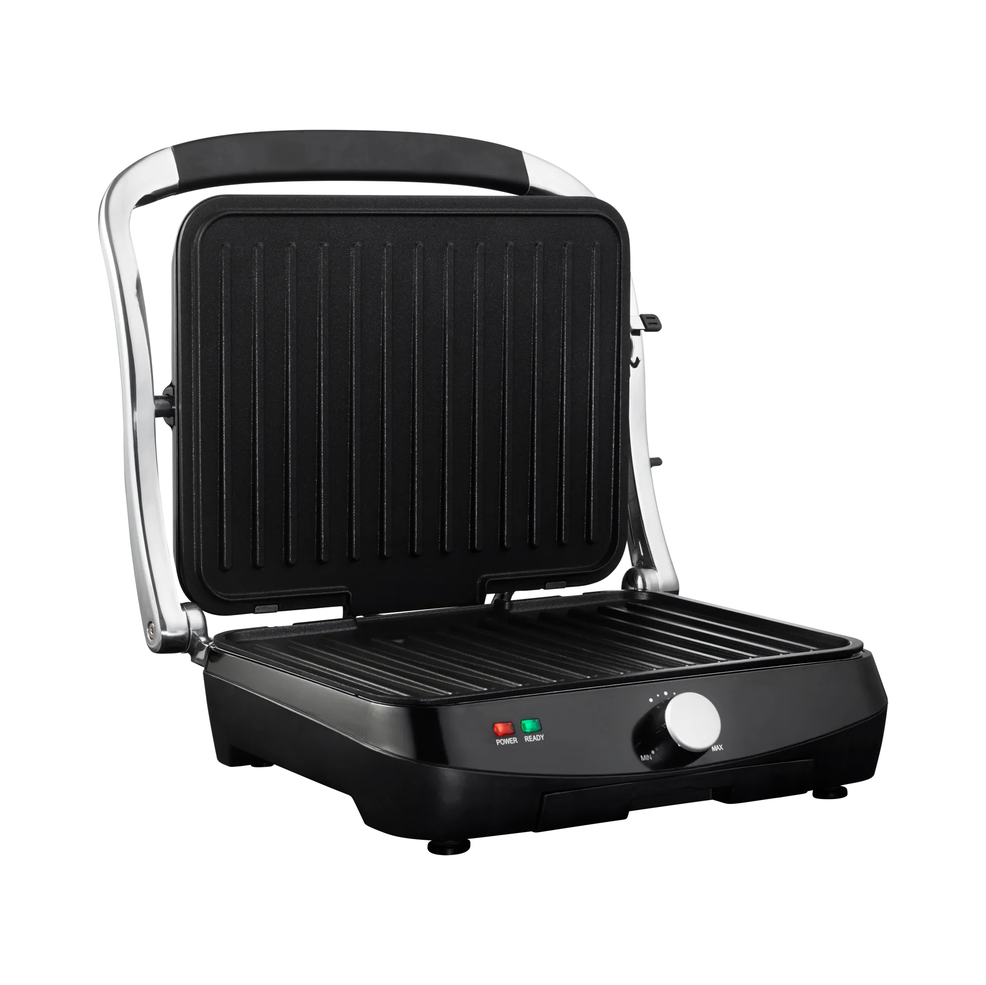 CG-2000B mini grill with adjustable thermostat, Silver Wilfa