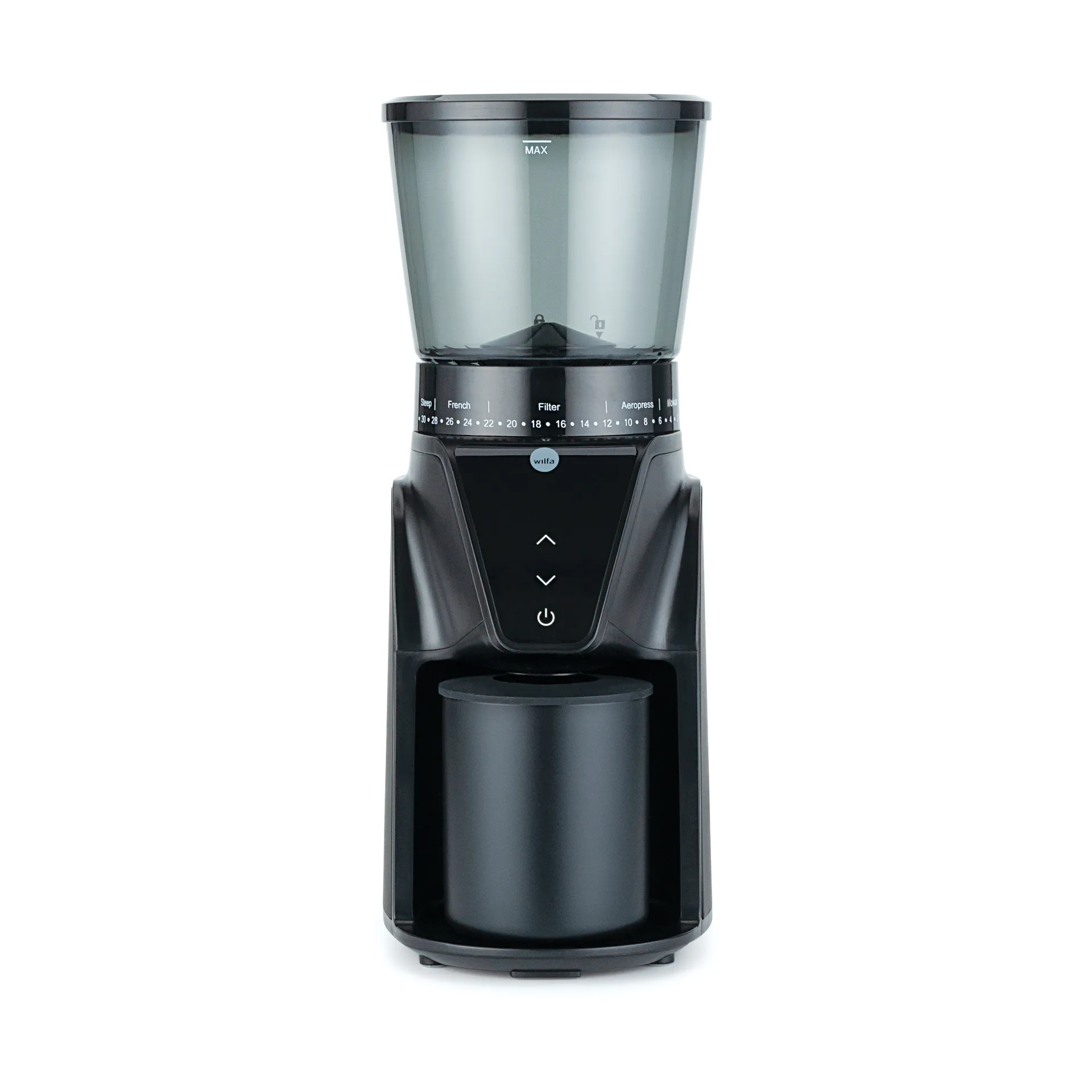 CG1B-275 balance coffee grinder, Black Wilfa