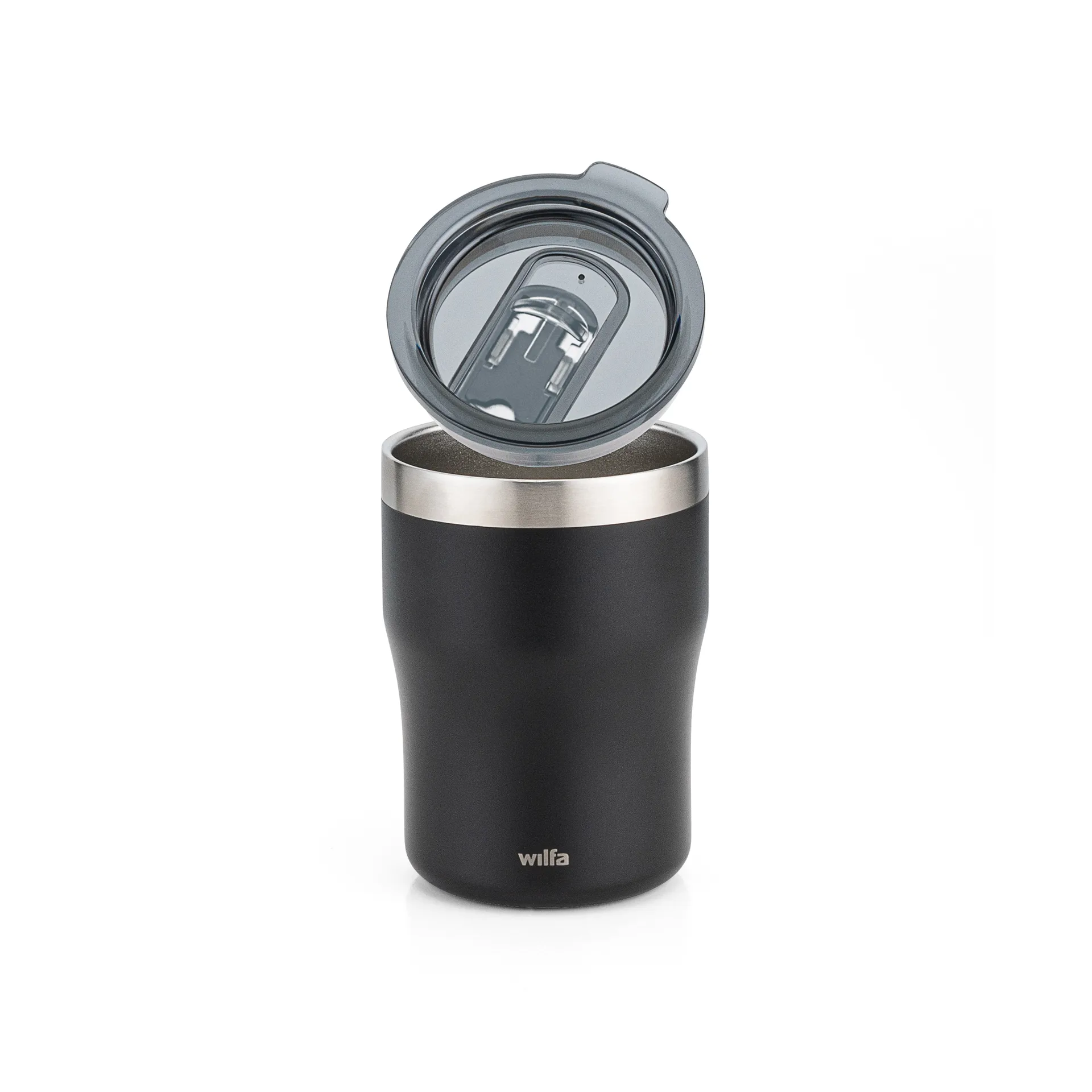Coffee 2go thermos mug 300 ml, Black Wilfa