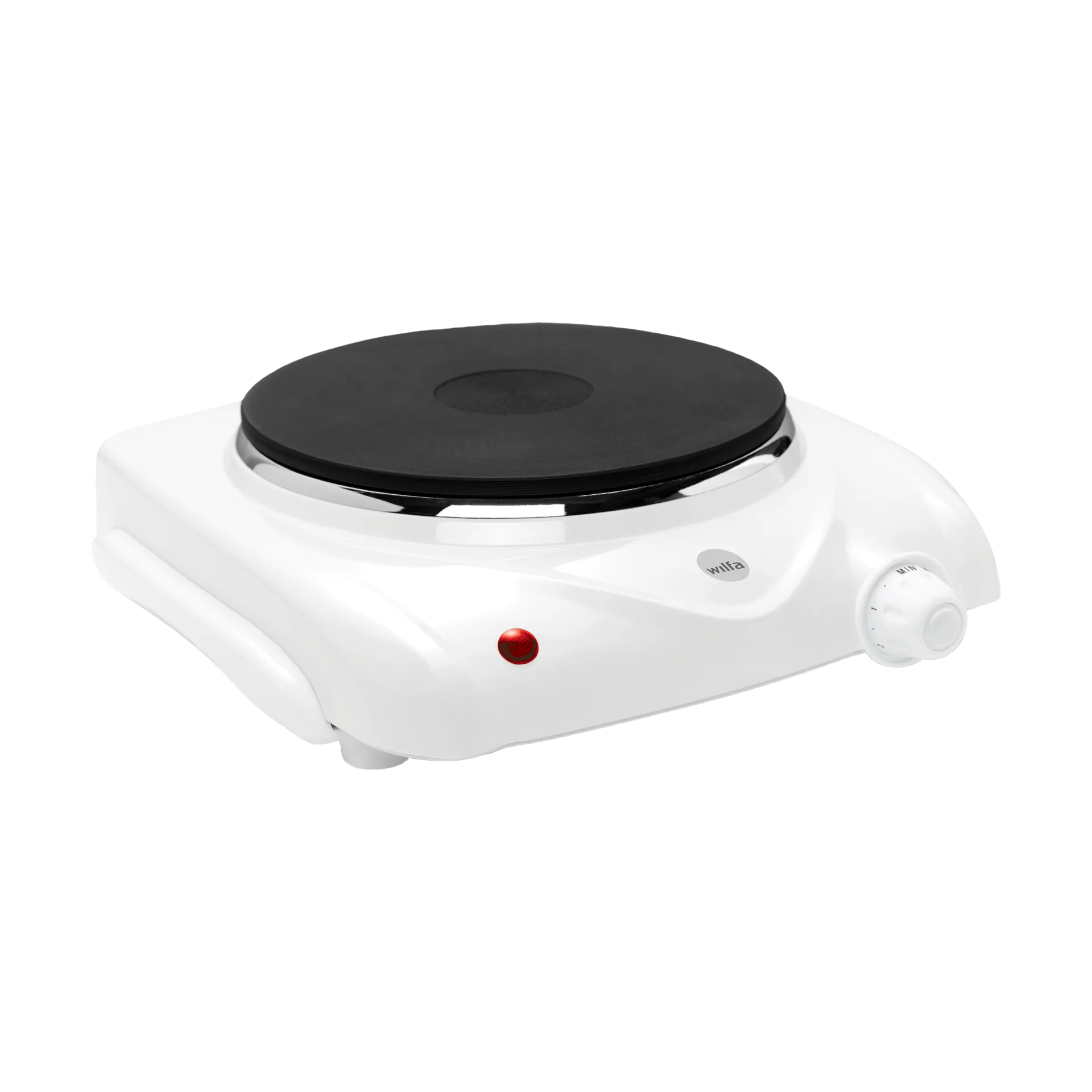 CP-1W cooktop single hot plate Ø18.5 cm, White Wilfa