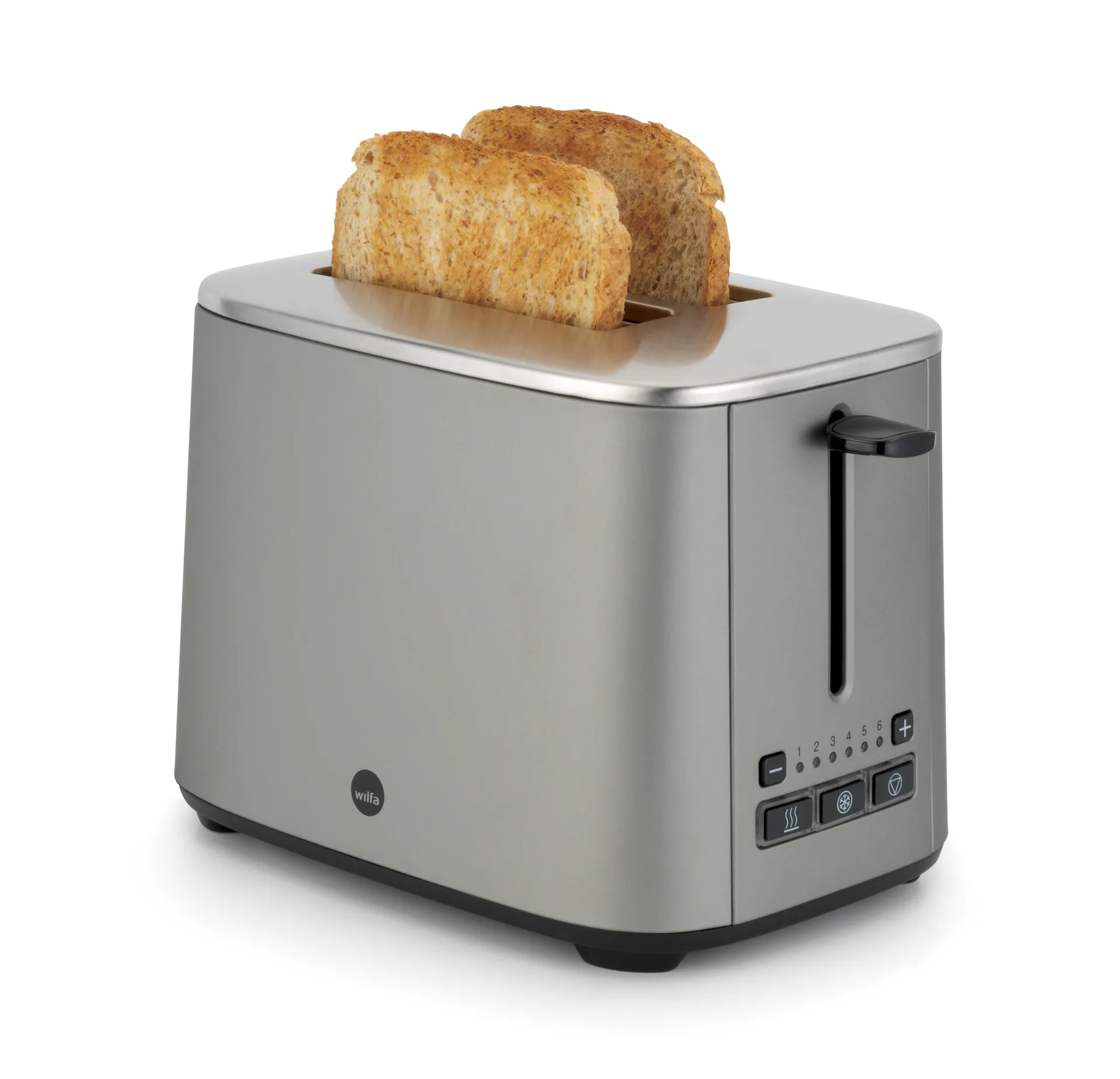 CT-1000T Classic toaster 2 slices, Silver Wilfa