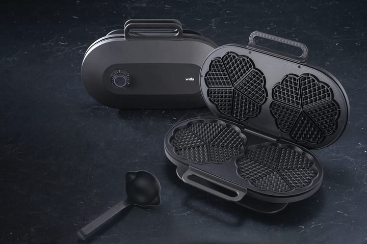 Joy WM5DB-200 waffle iron double, Black Wilfa