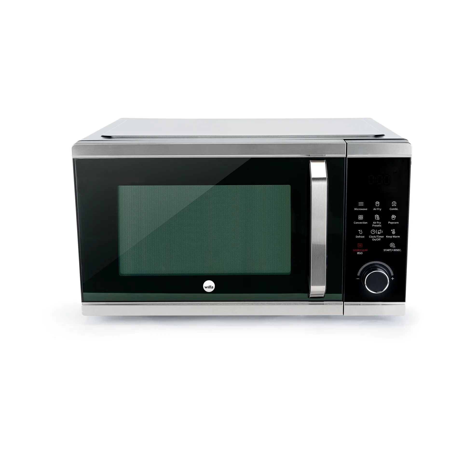 MAC-25S multioven 3-in-1 microwave oven, Black-silver Wilfa