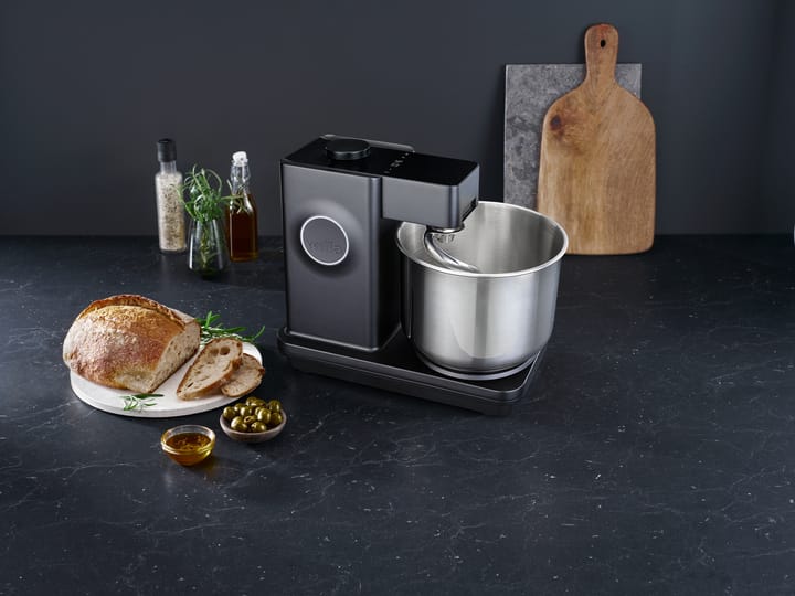 Probaker timer KM2BS-T70 kitchen machine 7 parts, Black Wilfa