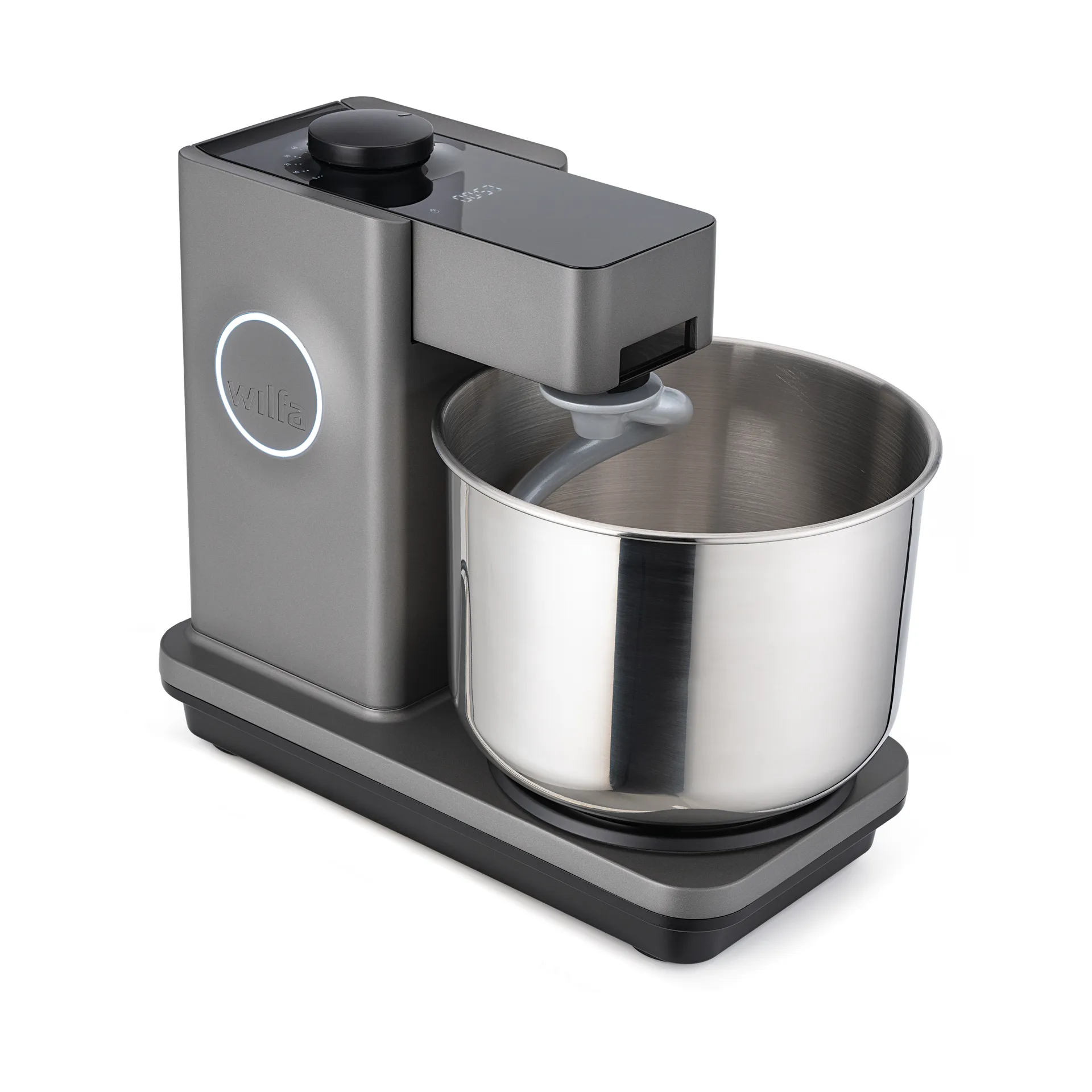 Probaker timer KM2GY-T70 kitchen machine 7 parts, Titanium Wilfa