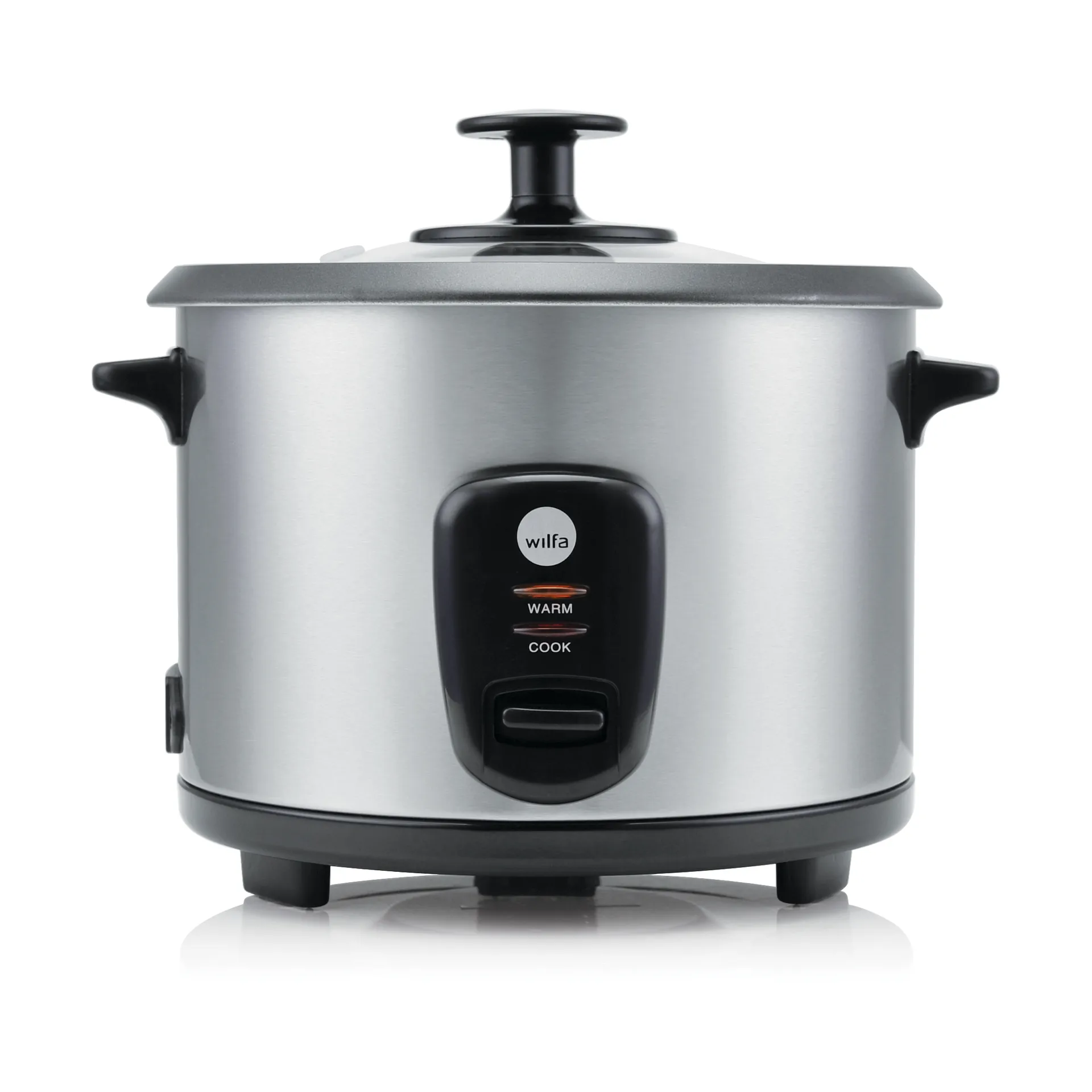 RC-5S inari rice cooker 2 L, Silver Wilfa