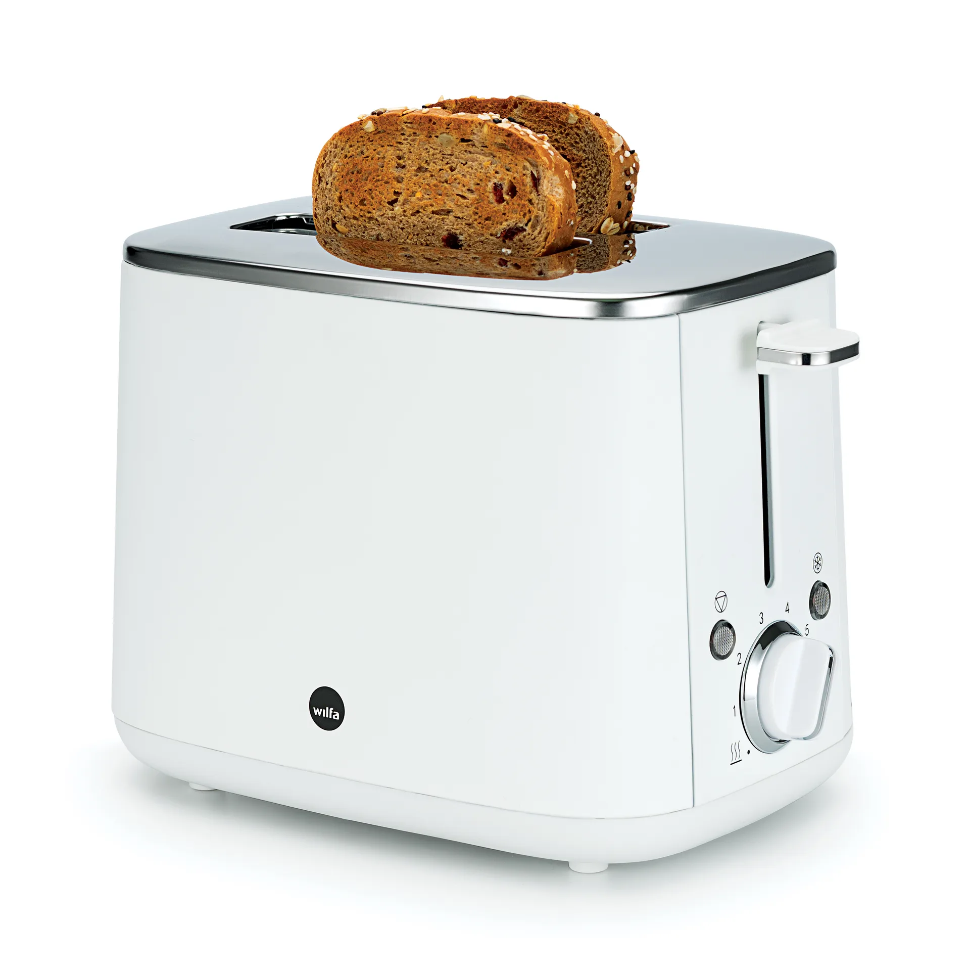 TO2W-1000 toaster 2 slices, White Wilfa