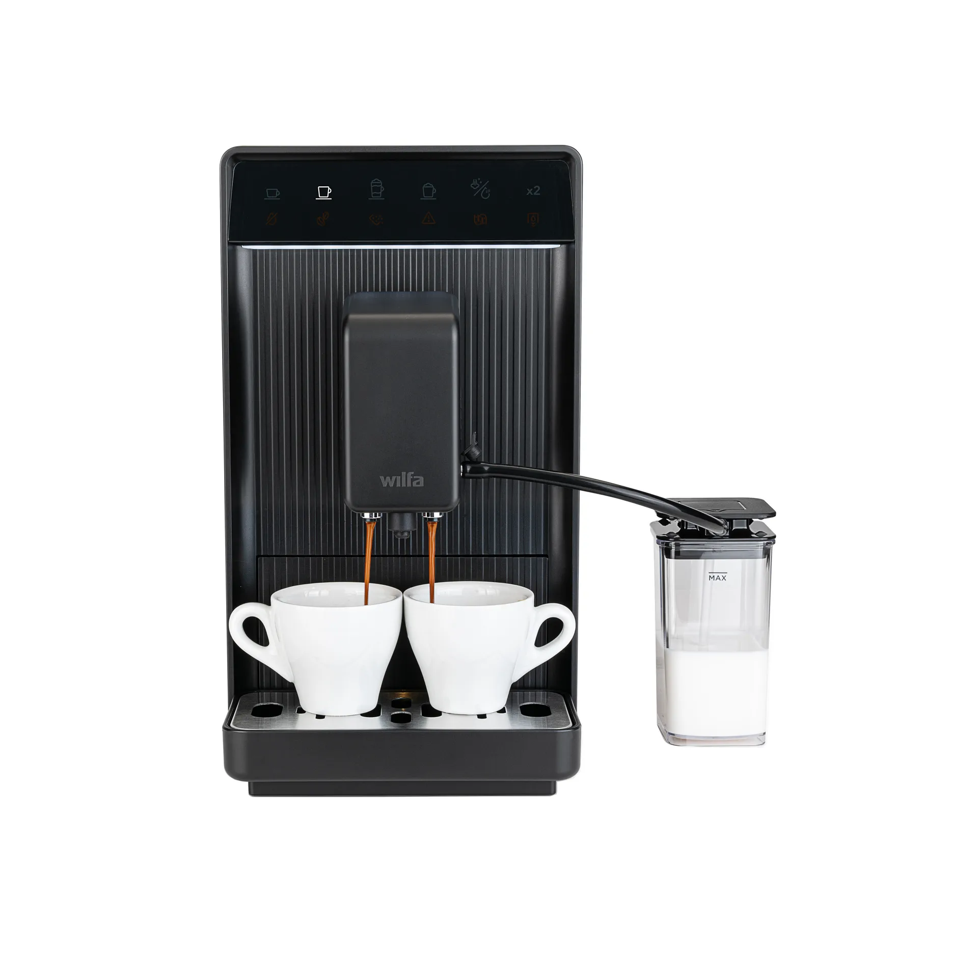 Volo EMA1B-TCM19 automatic espresso machine, Black Wilfa