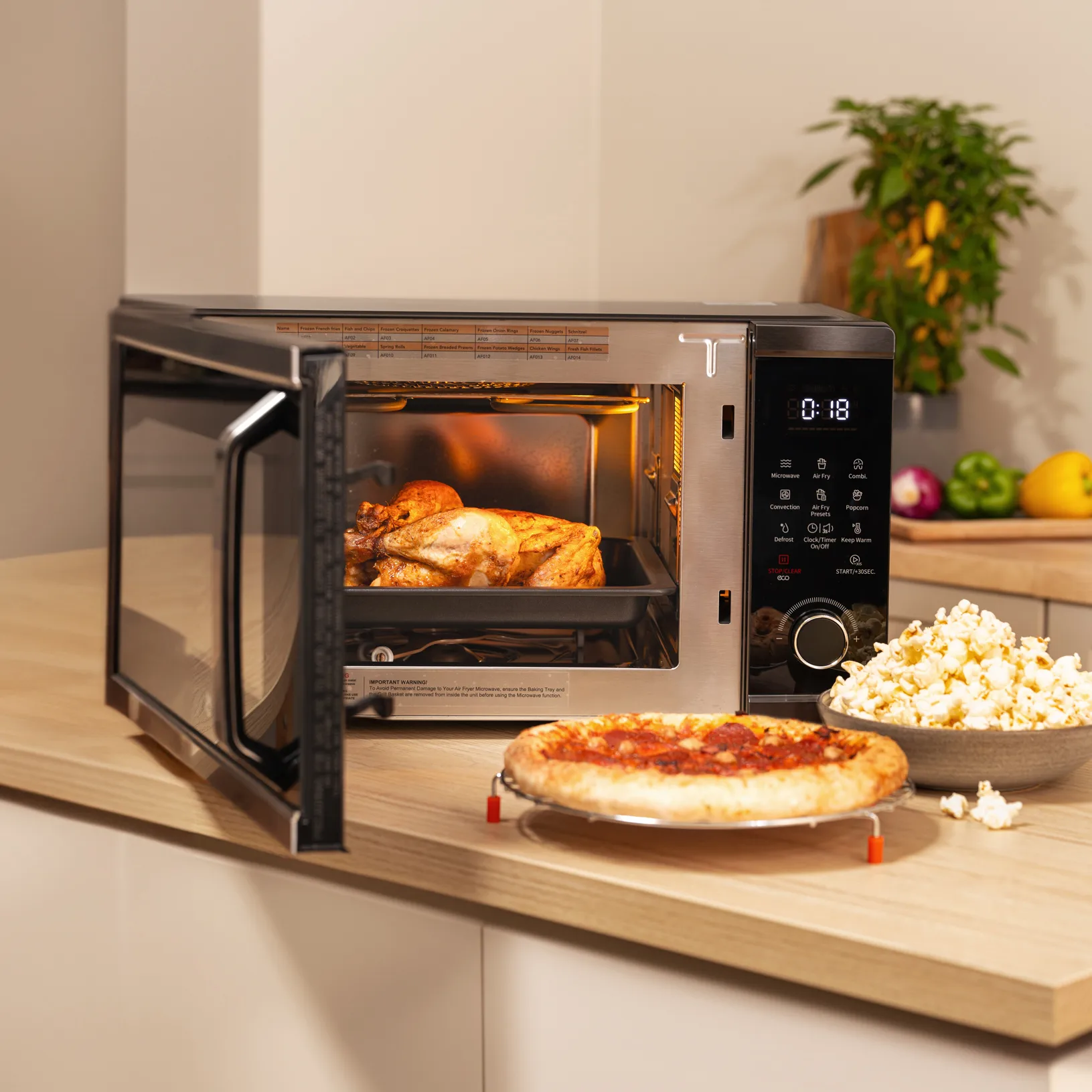 Wilfa 3-in-1 multi-oven, Black, 25 L Wilfa