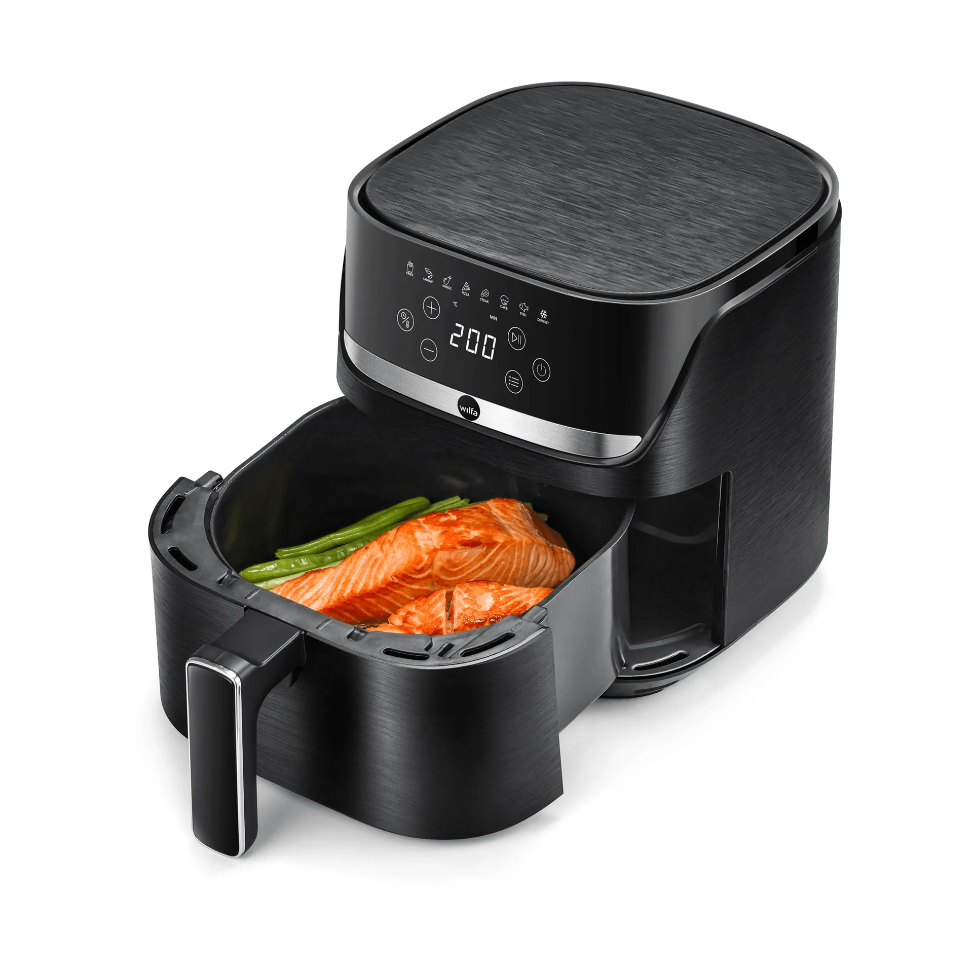 Wilfa AF4B-40P Crispier air fryer, Black, 4 l Wilfa