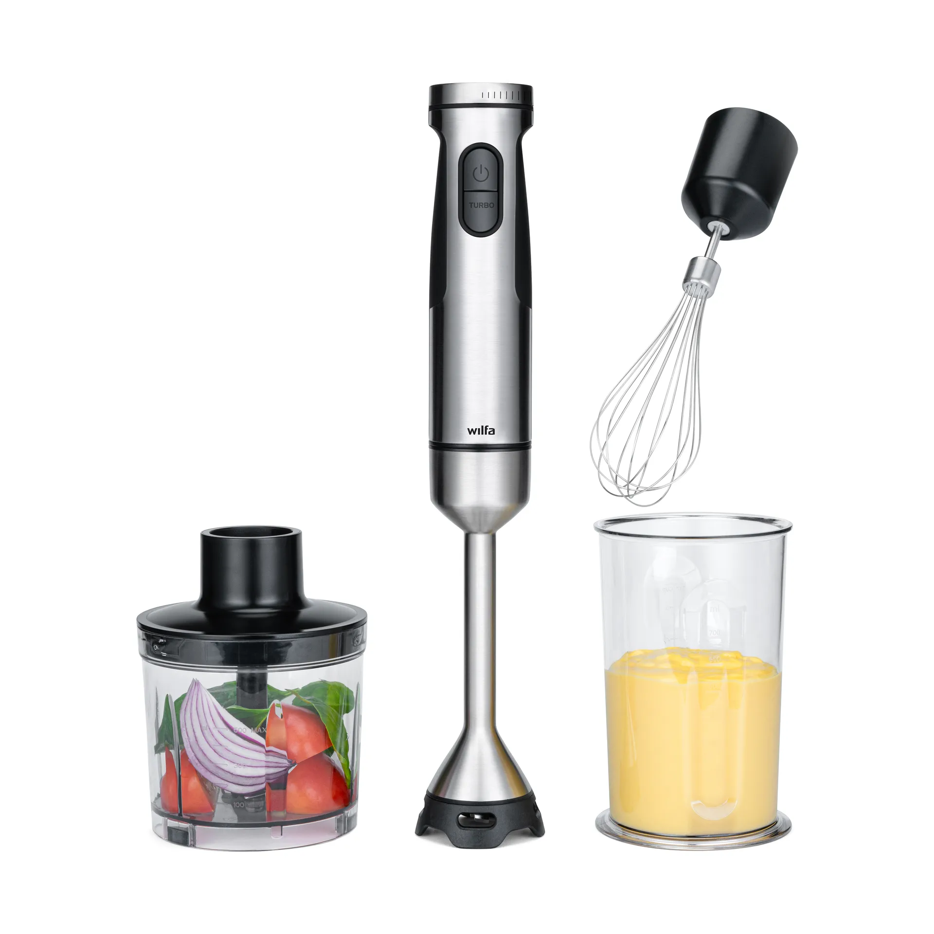 Wilfa Fusion 1500 hand blender, Stainless steel, 1500 W Wilfa