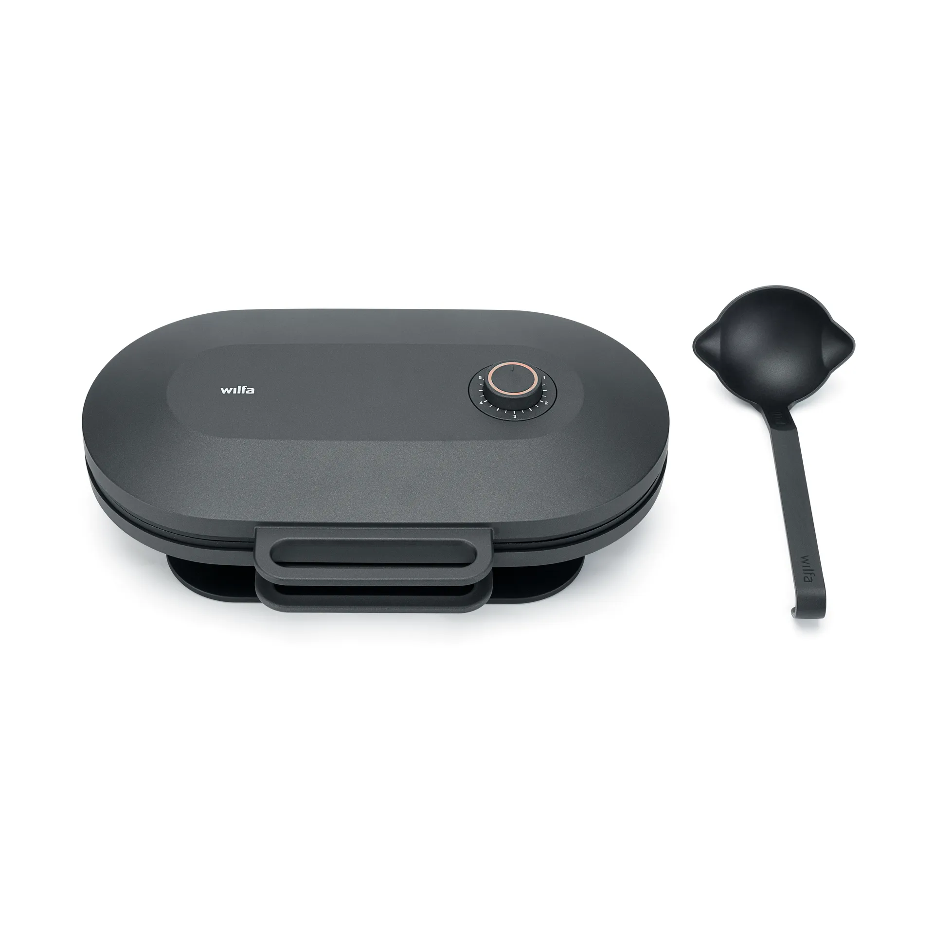 Wilfa Joy double waffle maker, Black, 1500 W Wilfa