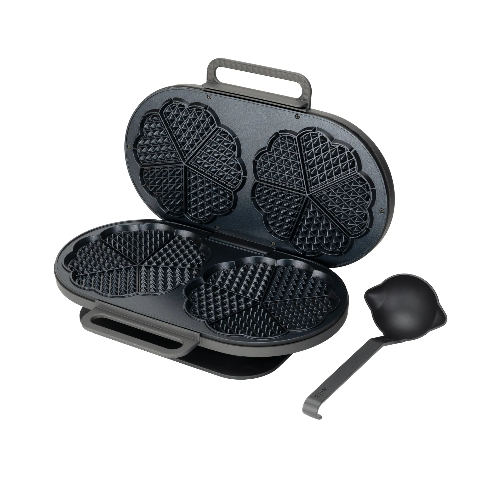 Wilfa Joy double waffle maker, Black, 1500 W Wilfa