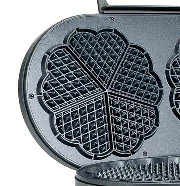Wilfa Joy double waffle maker - Black, 1500 W - Wilfa