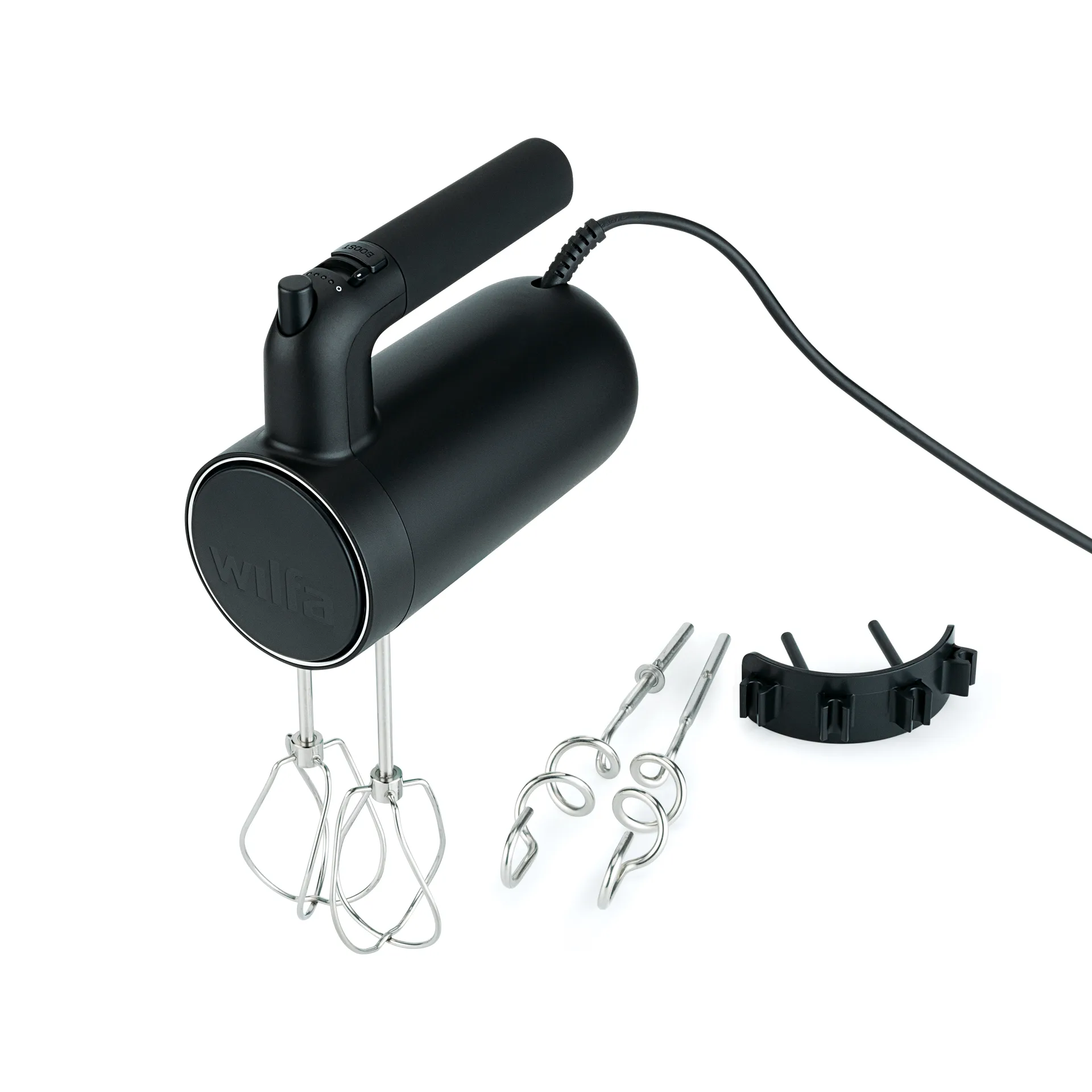Wilfa Smooth Mix hand mixer, Matt black, 500 W Wilfa