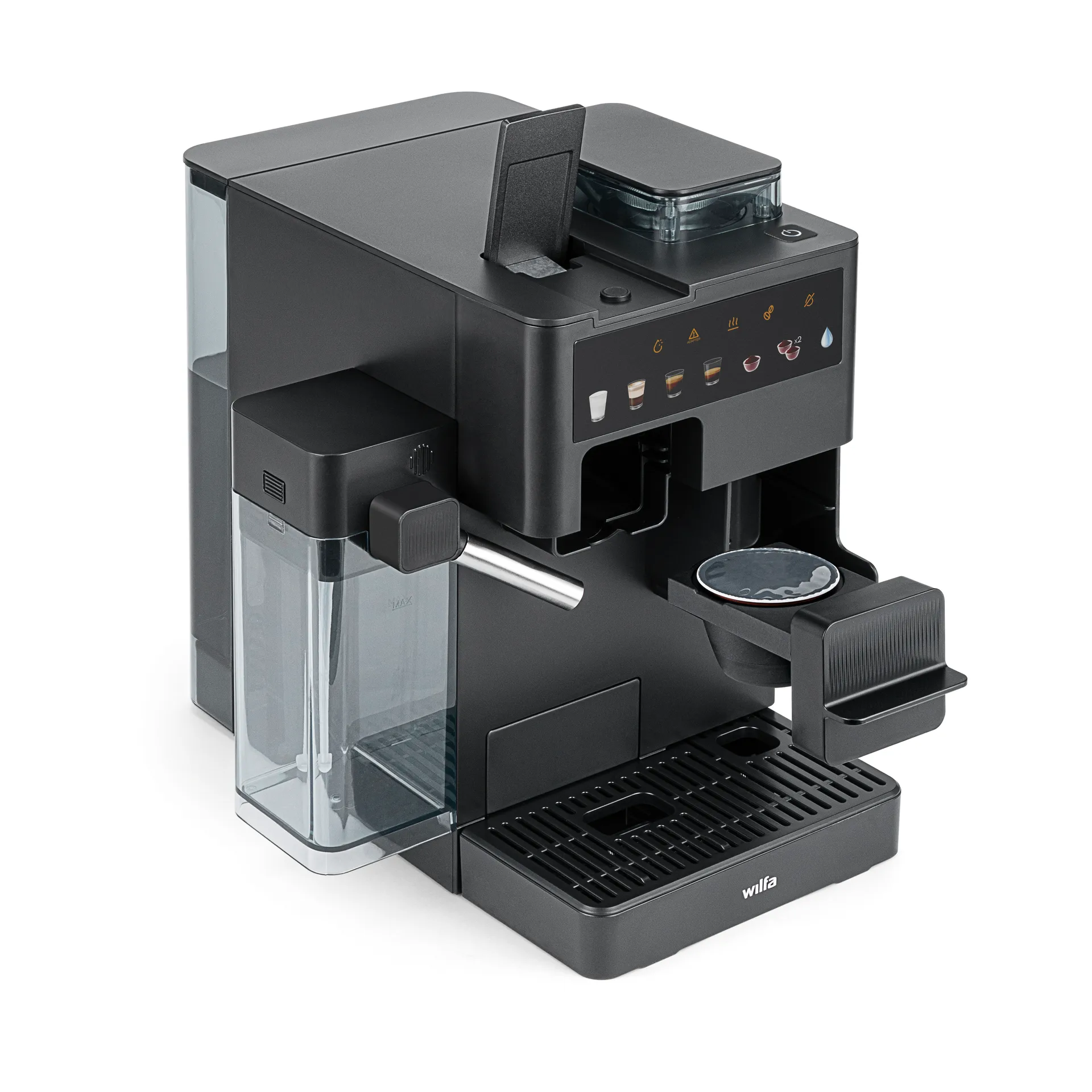 Wilfa Volo multi grind capsule machine, Black, 1.7 L Wilfa