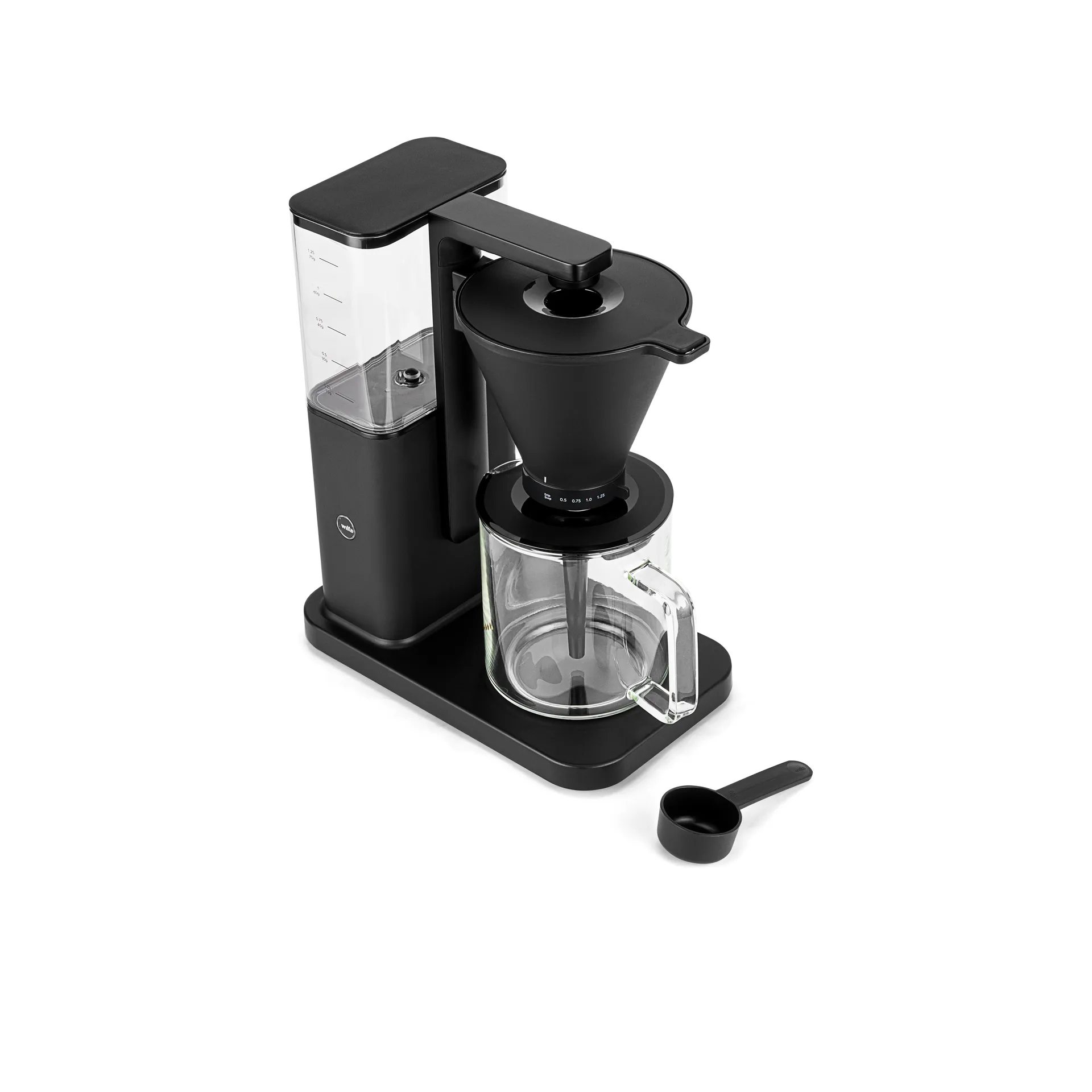 Zense CM10AB-M125 alux coffee maker, Black Wilfa