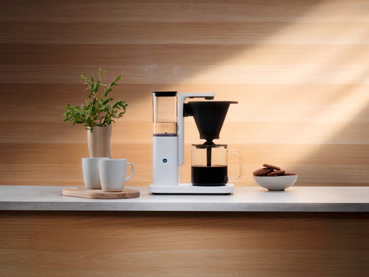 Zense CM10W-A125 auto coffee maker, White Wilfa