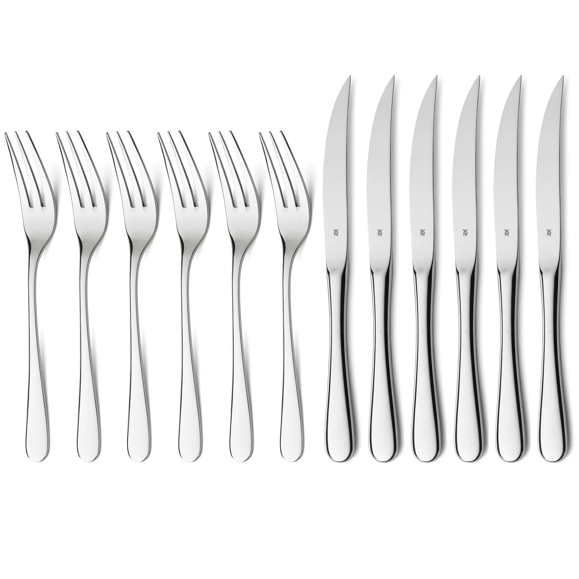 Geschenkidee BBQ cutlery 12 pieces, Stainless steel WMF