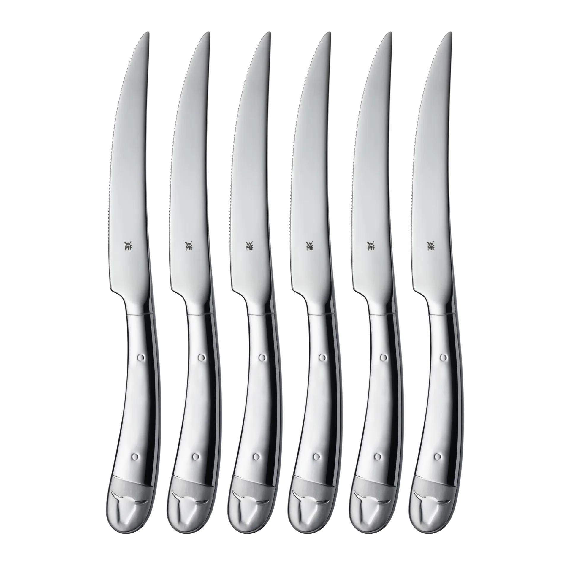 Geschenkidee steak knife 6 pieces, Stainless steel WMF