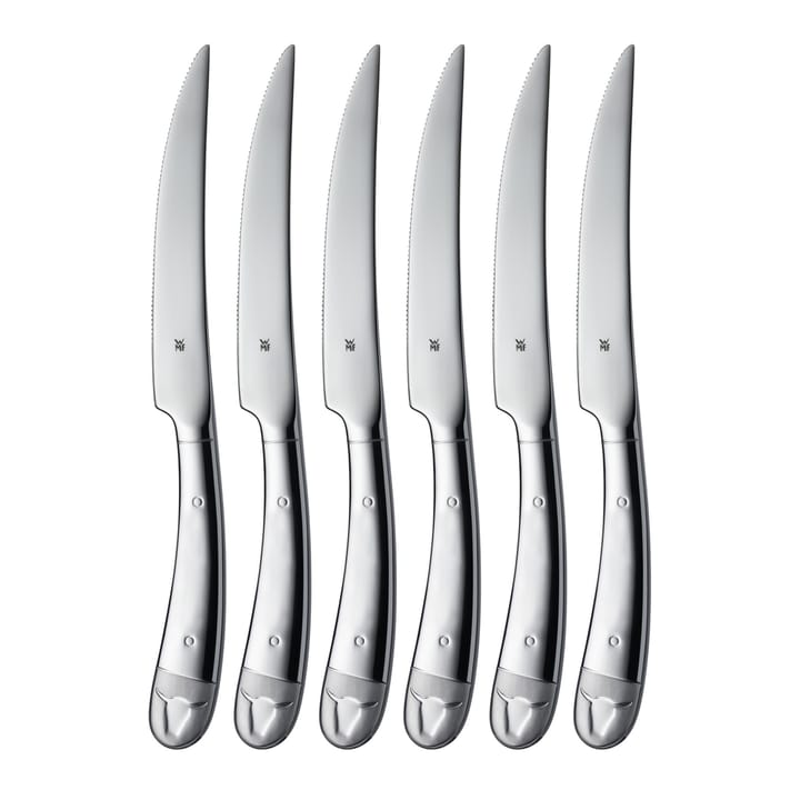 Geschenkidee steak knife 6 pieces, Stainless steel WMF