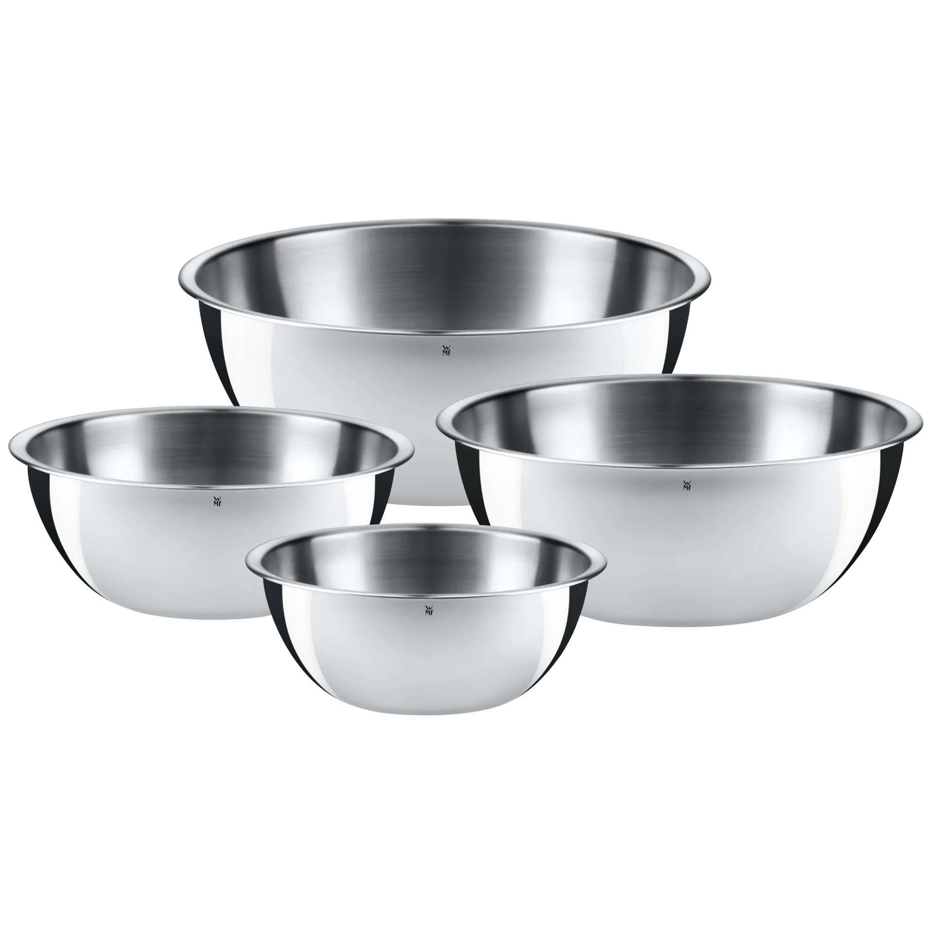Gourmet kitchen bowl set 4 pieces, Stainless steel WMF