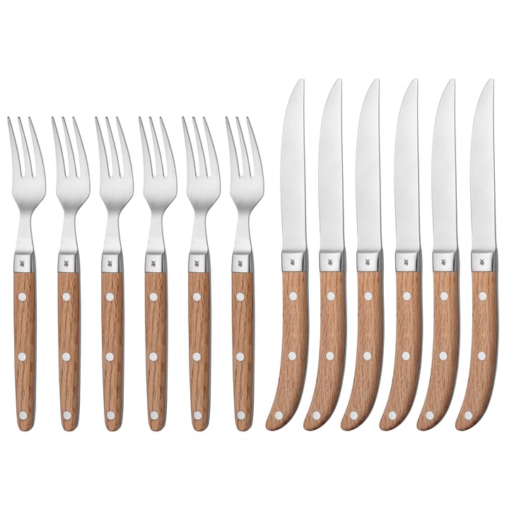 Ranch BBQ cutlery 12 pieces - Stainless steel - WMF