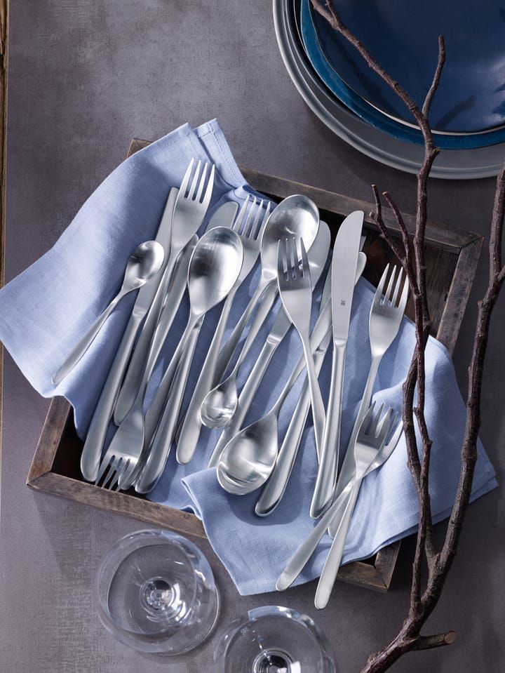 Silk cutlery set, cromargan, polished, 30 pieces WMF