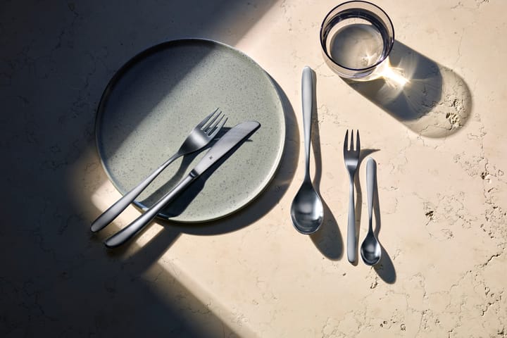 Silk cutlery set, cromargan, polished, 60 parts WMF