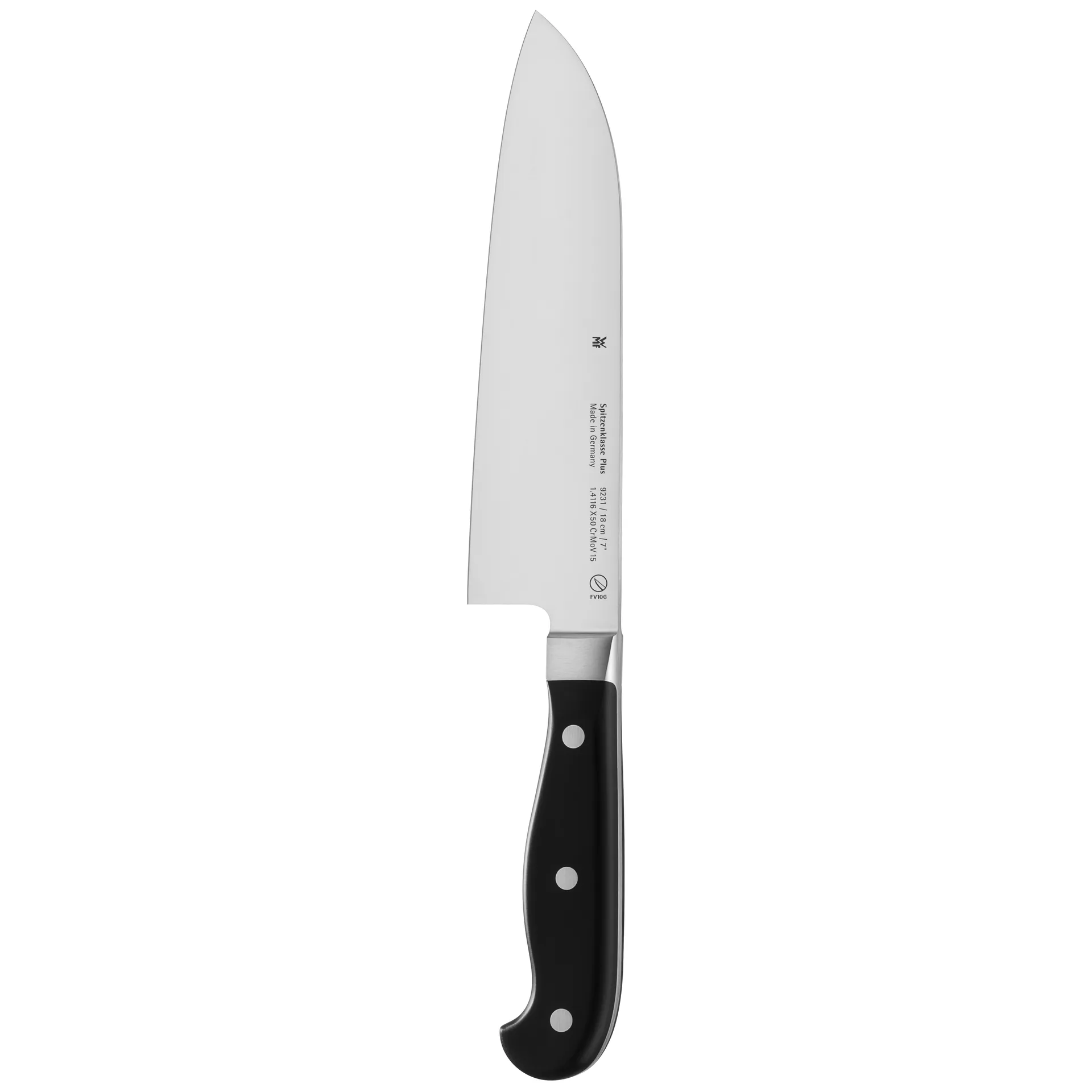 Spitzenklasse Plus santoku knife 18 cm, Stainless steel WMF
