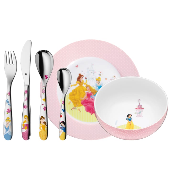 WMF children's dinnerware 6 pieces, Disney Princess WMF