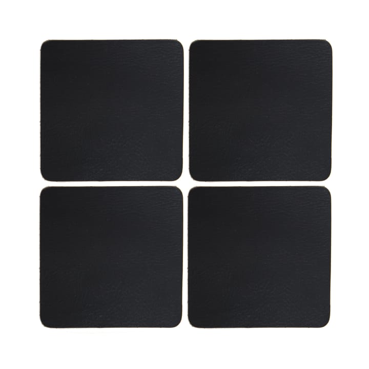 Cuba coaster 4-pack, Black Xapron