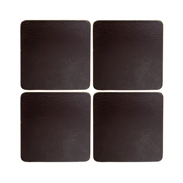 Cuba coaster 4-pack - Brown - Xapron