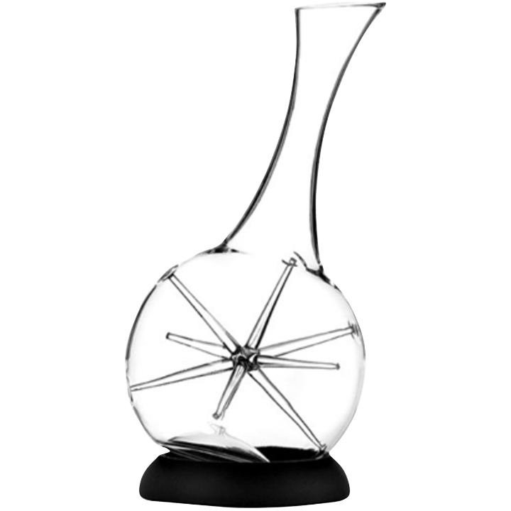 Star decanter & silicone ring 1.8 l, Clear Zieher