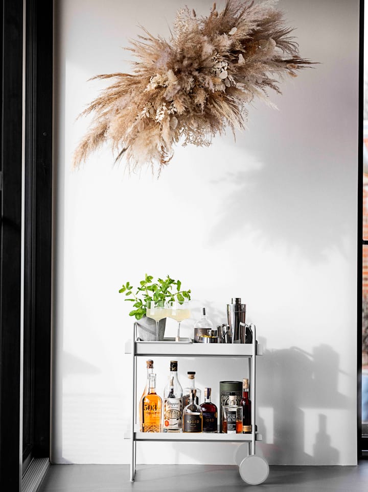 A-Cocktail trolley, Soft grey Zone Denmark