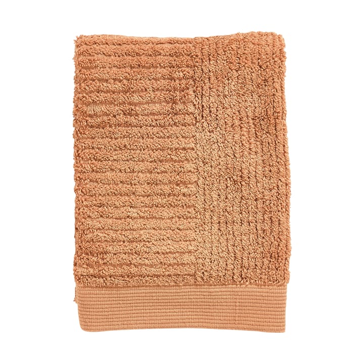 Classic face cloth 30x30 cm, Peach red Zone Denmark