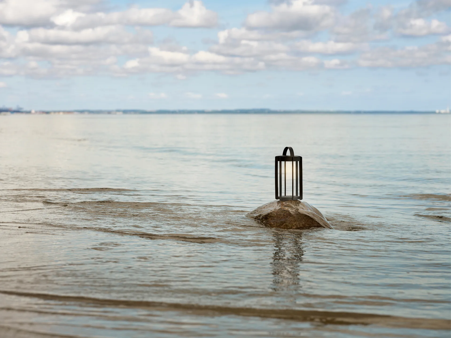 Firefly lantern portable LED lamp, Black Aluminium Zone Denmark