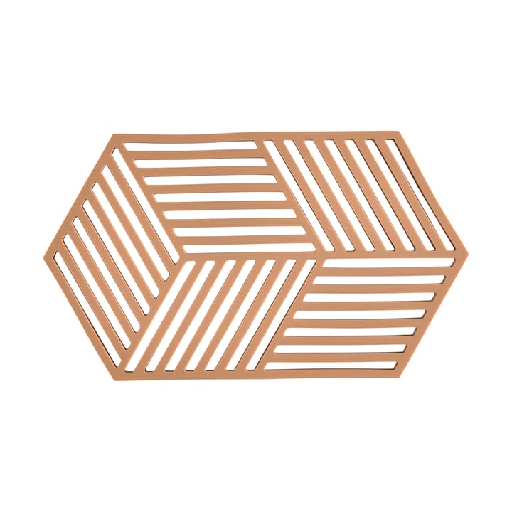 Hexagon trivet large - Light Terracotta - Zone Denmark