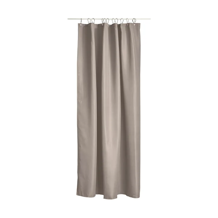 Lux shower curtain - Taupe, 180x220 cm - Zone Denmark