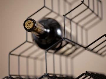 Rocks wine rack 19,5 cm - Black - Zone Denmark