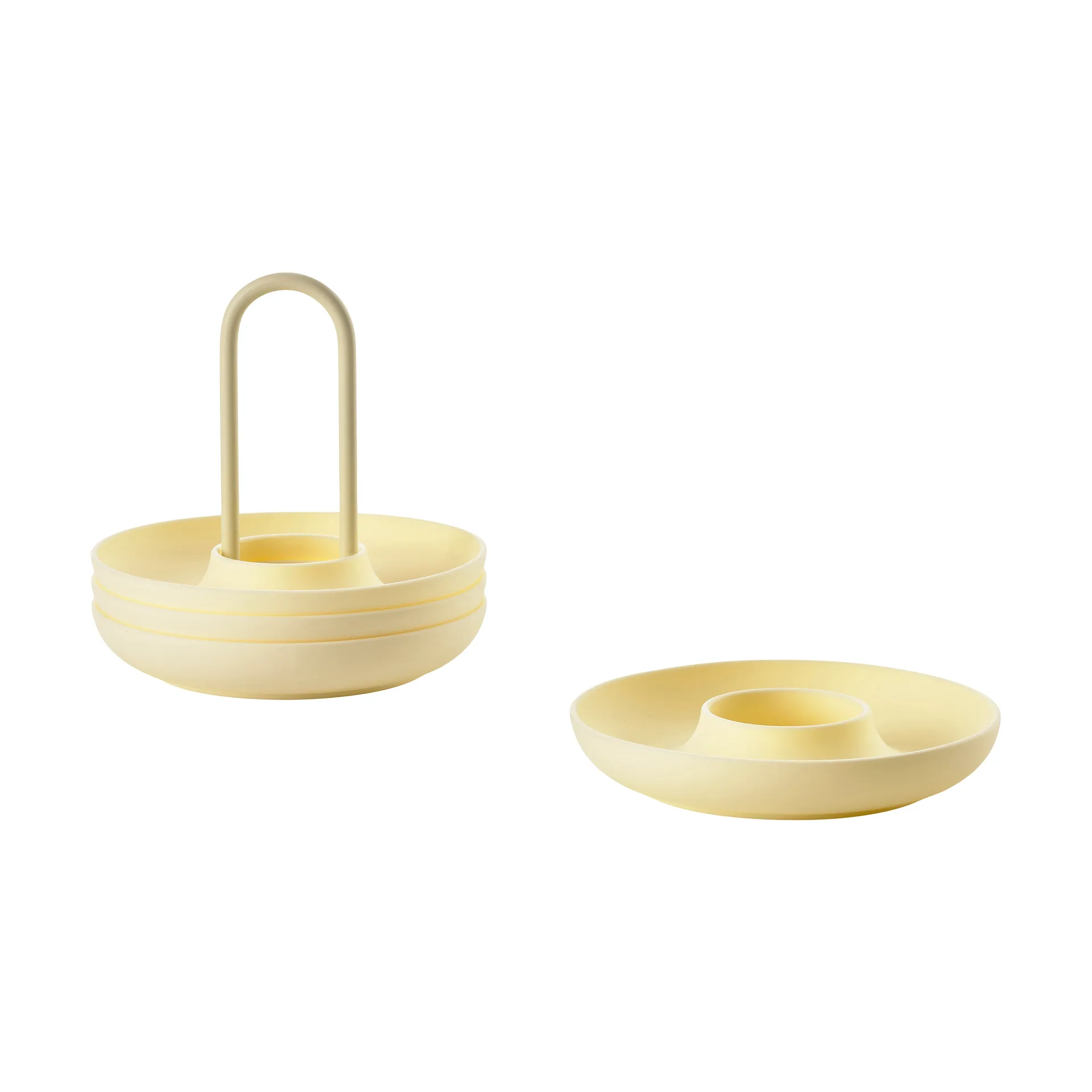 Singles egg cup 4-pack with holder, Limestone Zone Denmark