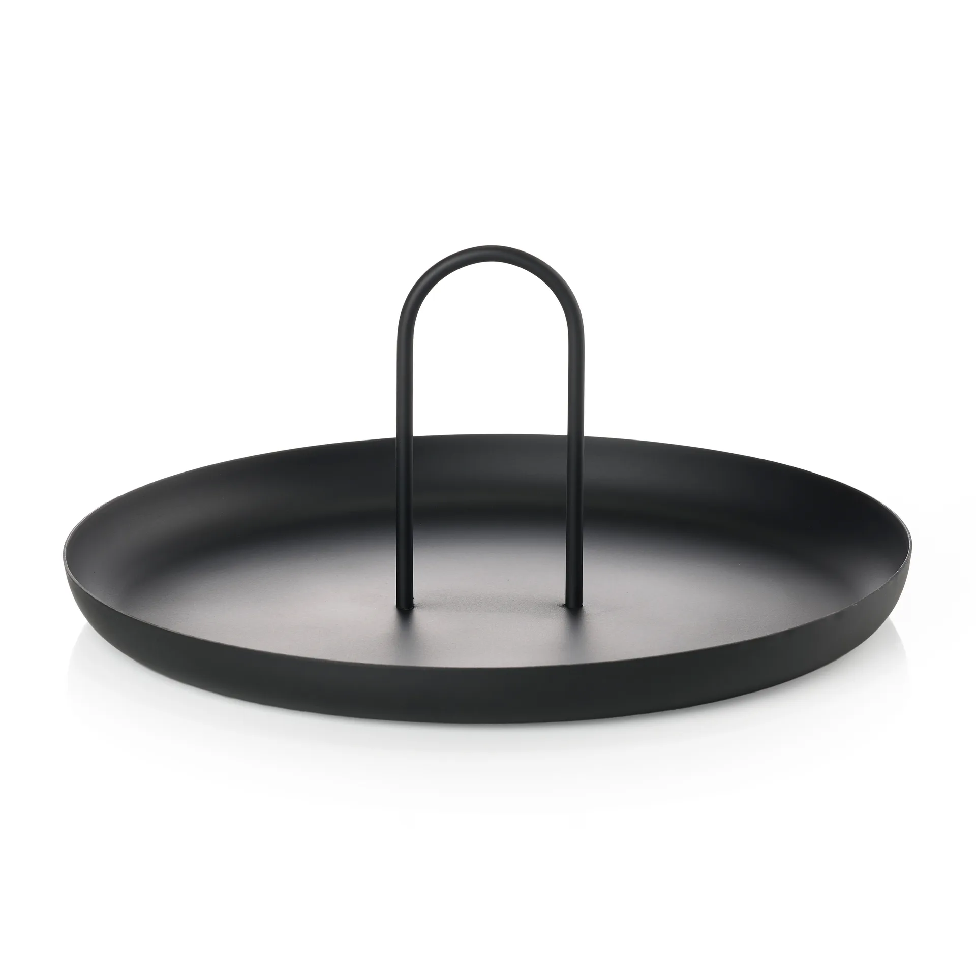 Singles tray with handle Ø20 cm, Black Zone Denmark