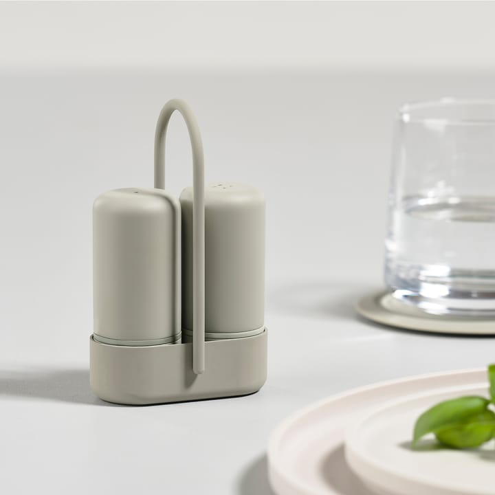 Zone Singles salt and pepper set, warm grey Zone Denmark